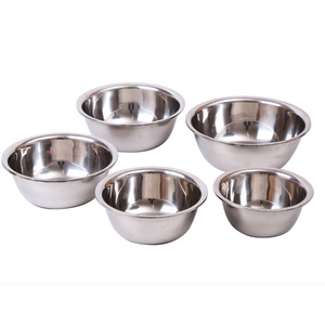 Leatchliving Modern Stainless Steel Mixing Bowl Sets ,Salad Bowl,Fruit Bowl