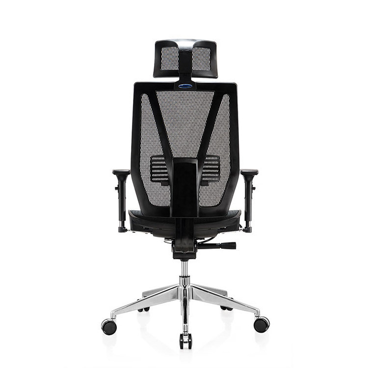 Foshan Home Furniture Manufacturer High Back Ergo Mesh Office Chairs with Adjustable Lumbar Support