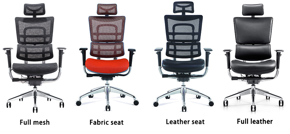 Mesh Luxury Manager Swivel Chair Big and Tall Ergonomic Black Desk Chair Office BIFMA