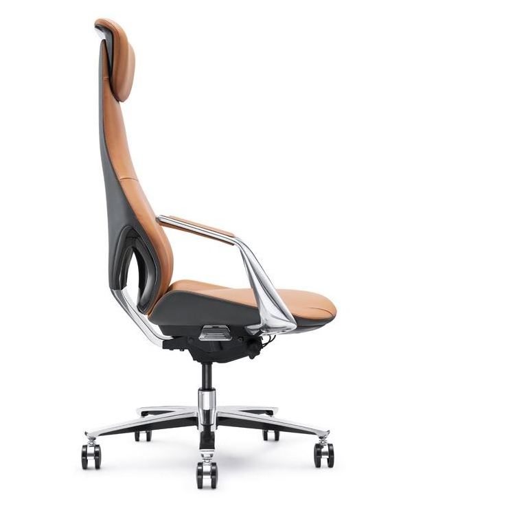 High Back PU Leather Racing Computer Gaming Chair high quality real leather swivel boss chair