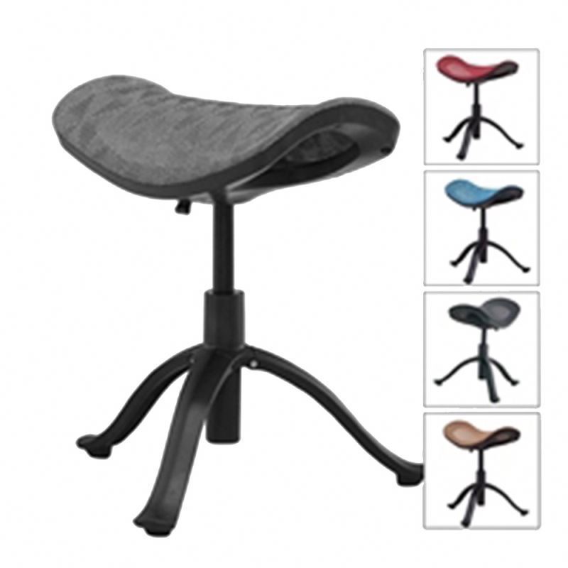 Home Office Working Height Adjustable Ergonomic Sit Standing Office Stool Swivel mesh office chair stool