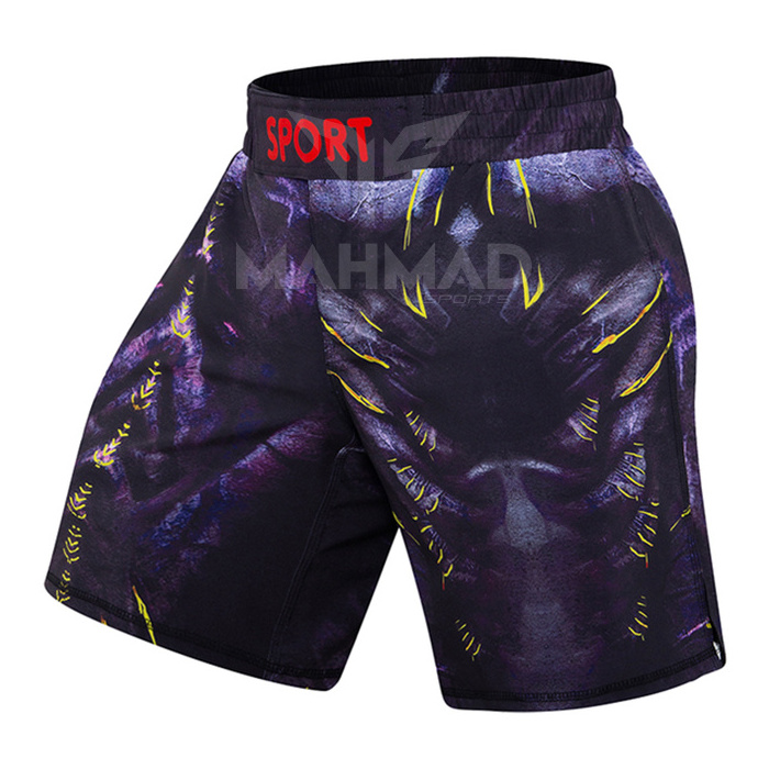 New Arrival latest design Boxing Shorts MMA grappling short arm Fight Boxing MMA Shorts Custom Fighting Shorts