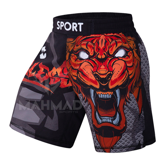 New Arrival latest design Boxing Shorts MMA grappling short arm Fight Boxing MMA Shorts Custom Fighting Shorts