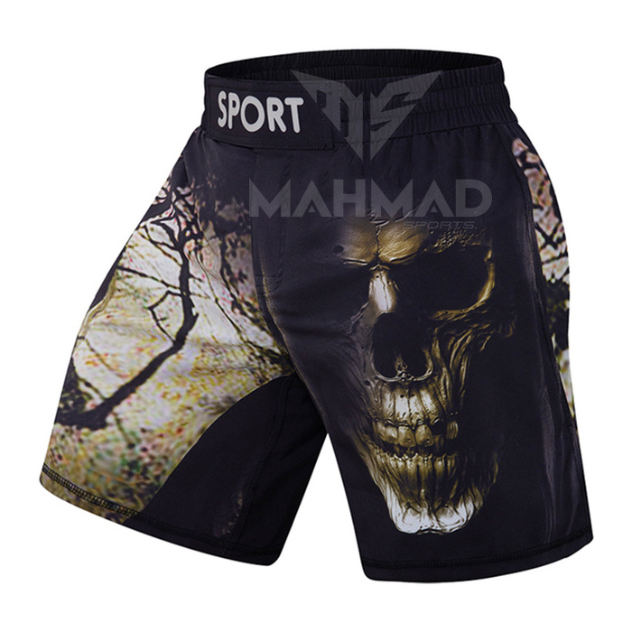 New Arrival latest design Boxing Shorts MMA grappling short arm Fight Boxing MMA Shorts Custom Fighting Shorts