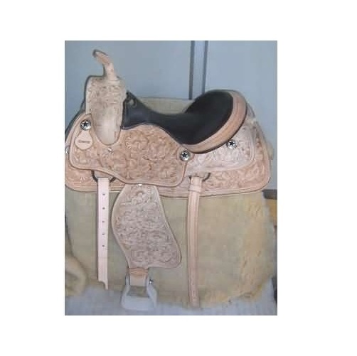 Genuine Leather Western Horse Riding Saddle