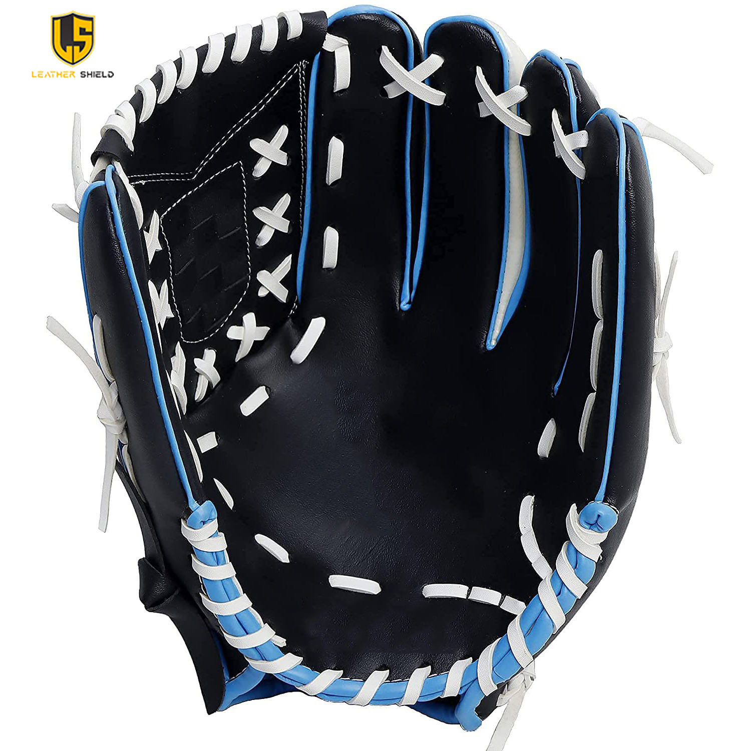 High quality 8.5 inches youth leather baseball softball  goalkeeper gloves