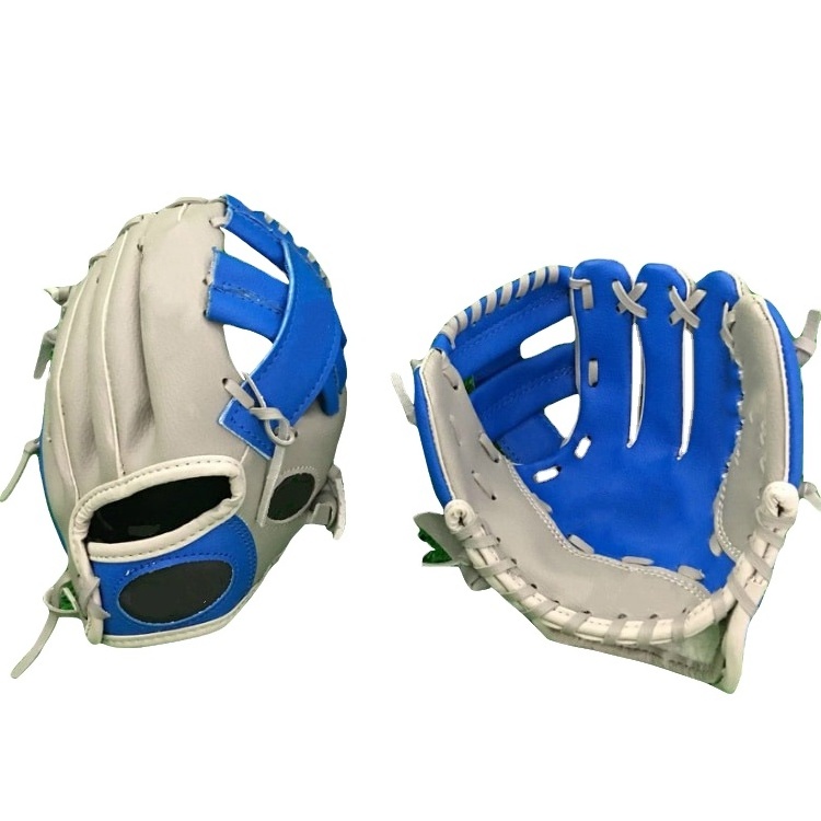 Customized Logo Professional High Quality Genuine Leather Baseball Gloves Leather Shield