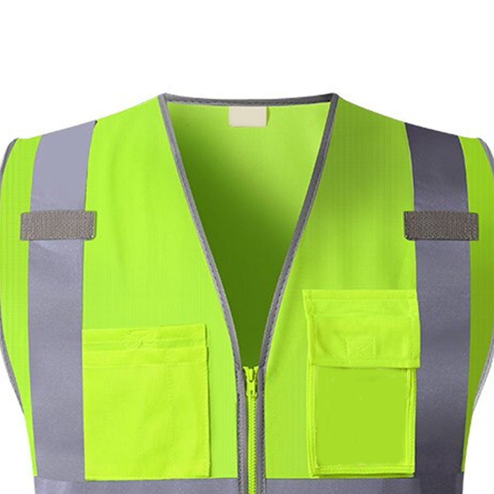 Premium Quality New Style Safety Vest Factory Supply Work Wear High Visibility Reflective Tape Safety Vest