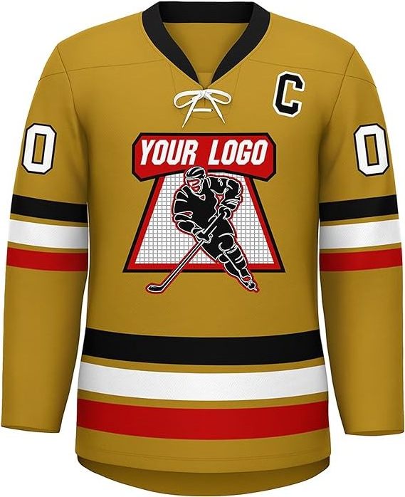 Wholesale Custom European Ice Hockey Jersey 100% Polyester Sublimation Print Design Hockey Uniform Custom Jersey OEM/ODM Jersey