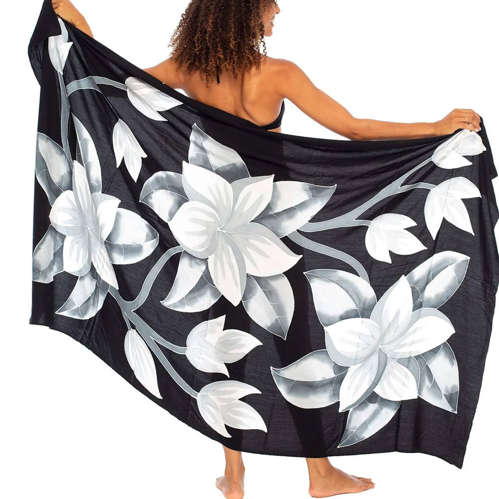 Hawaiian Pareo Sarong and Beachwear Women Pareo Sarong with Super Quality Beach for All Season reasonable price