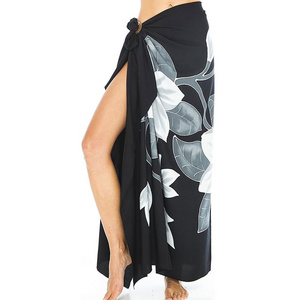 Hawaiian Pareo Sarong and Beachwear Women Pareo Sarong with Super Quality Beach for All Season reasonable price