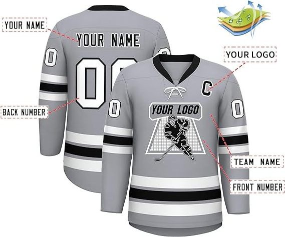 Wholesale Custom European Ice Hockey Jersey 100% Polyester Sublimation Print Design Hockey Uniform Custom Jersey OEM/ODM Jersey