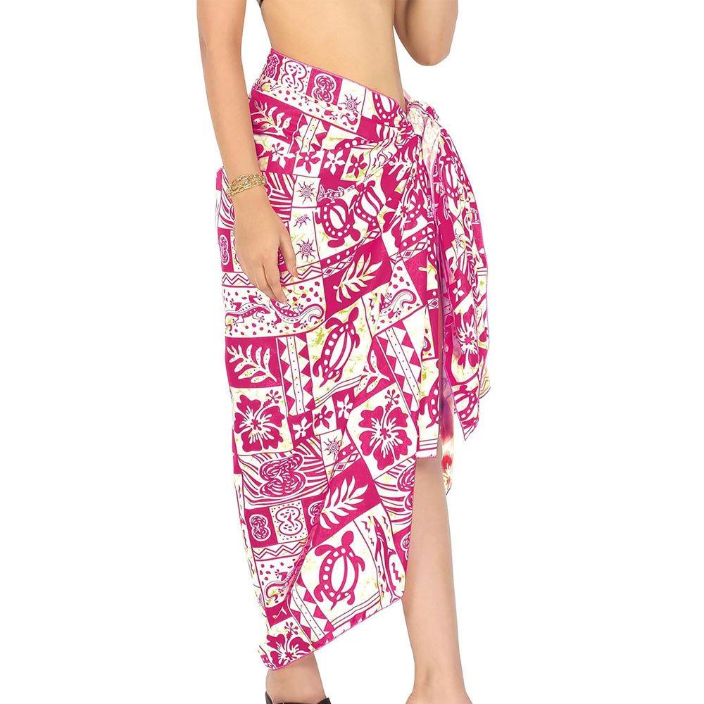 swimwear wear New Printed Beachwear reasonable price Sarongs Swimsuit Cover Ups For Women Sarong Beach Wrap