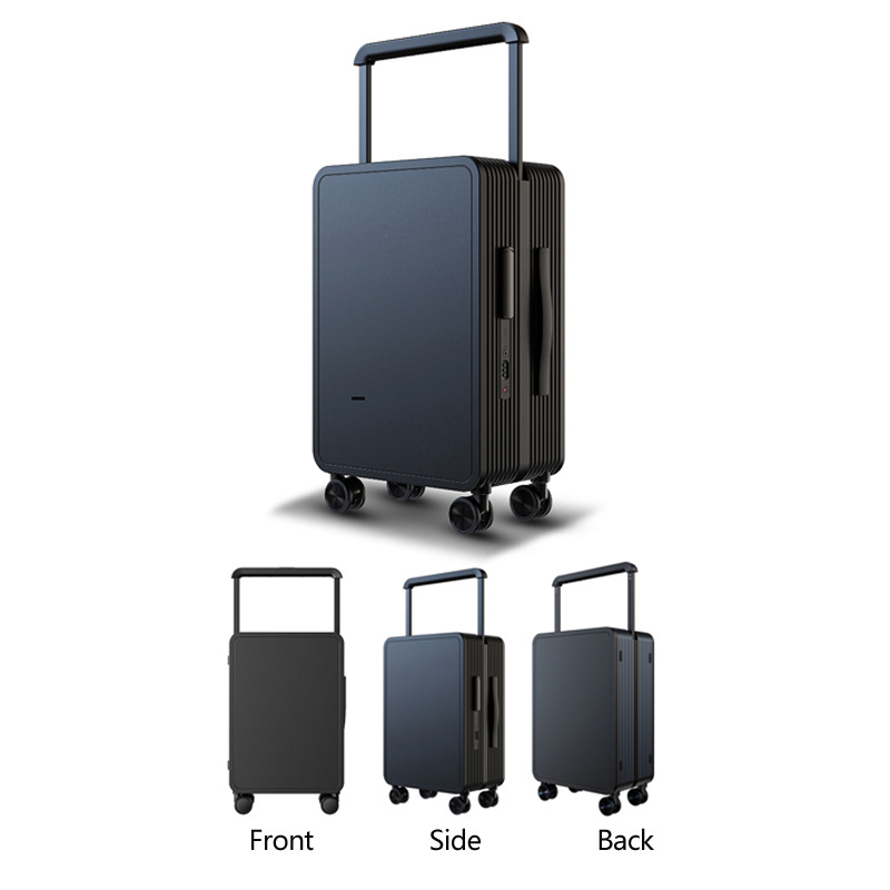 New Fashion Boarding Spinner 20 Inch Hard Shell  Wide Handle balance Luggage polycarbonate Trolley case