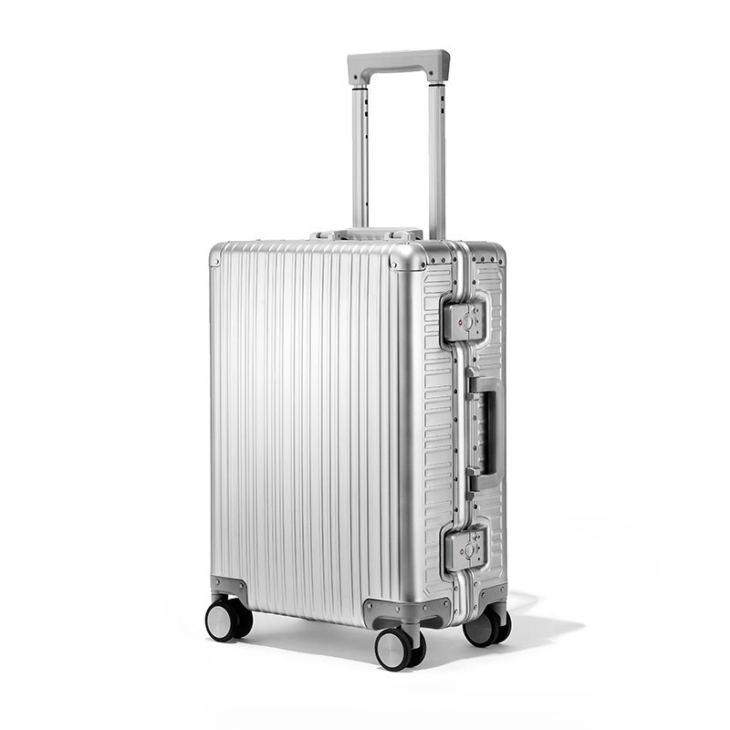 Wholesale aluminum luggage with full aluminum shell  20