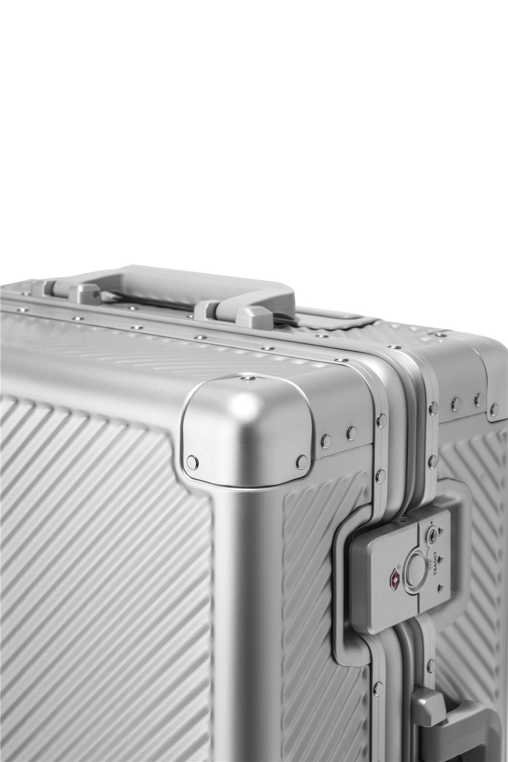 Aluminium luggage 20 inch 26inch large capacity aluminium framed carry on suitcase aluminium travel luggage