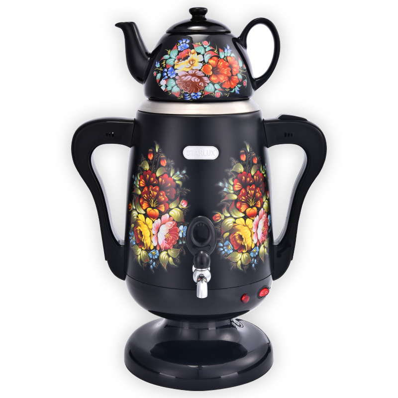 electric samovar tea kettle double tea kettle