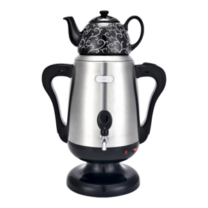 LEAZO Customized 3.5L Stainless Steel Samovar Electric Water Kettle Samovar Turkish Tea Maker