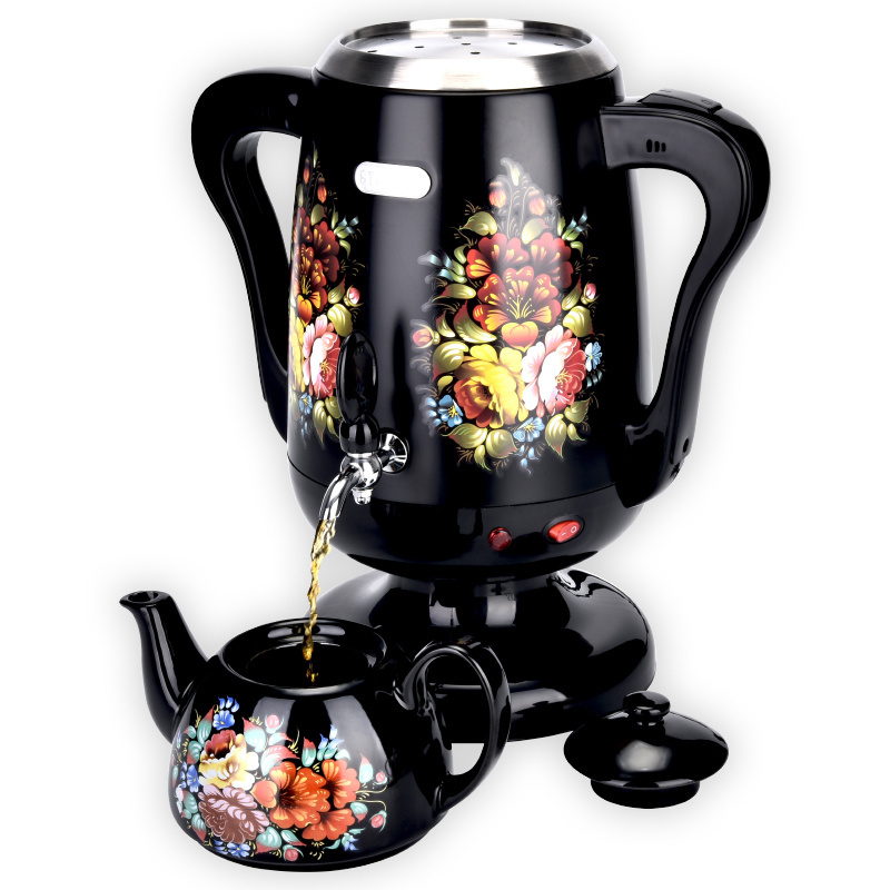 electric samovar tea kettle double tea kettle