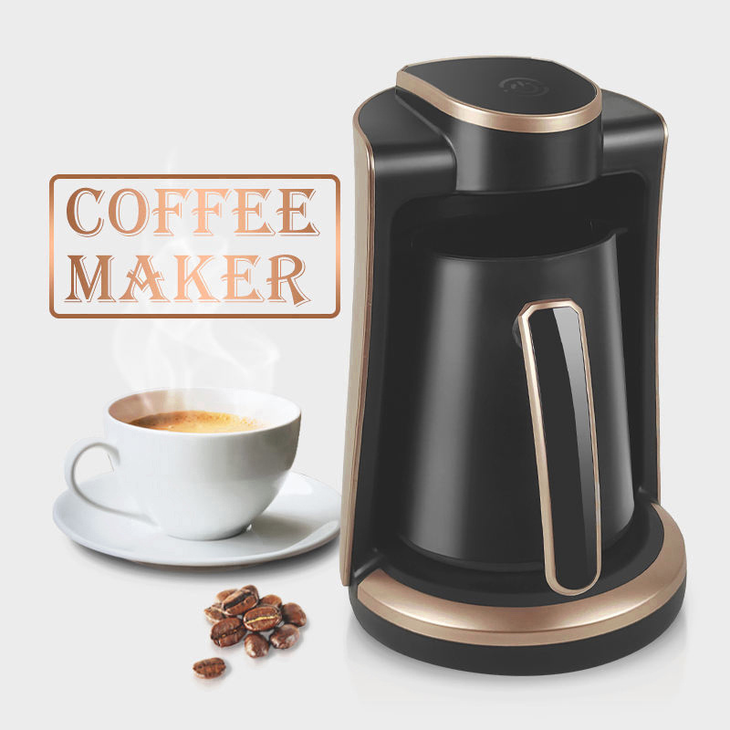 LEAZO Customized Portable Self Serve Coffee Maker Machine Kahve Makinesi Cafetera Electric Turkish Coffee Maker