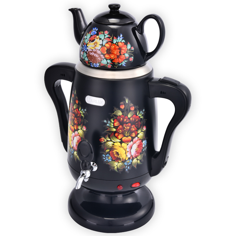 electric samovar tea kettle double tea kettle