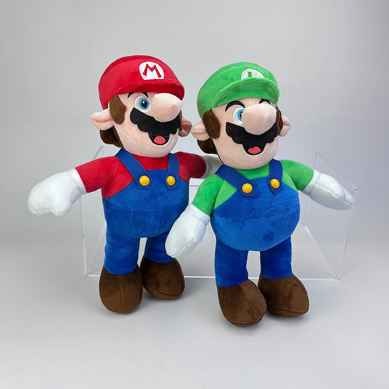 30cm Mario Plush Toys Bros. Mario Soft Stuffed Dolls Children Christmas Gift