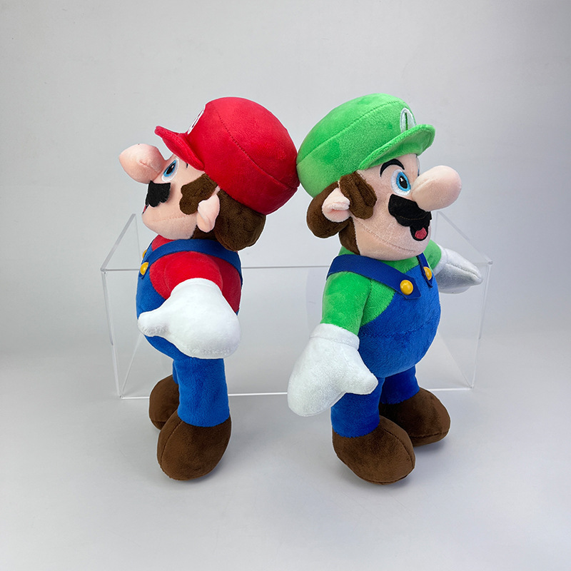 30cm Mario Plush Toys Bros. Mario Soft Stuffed Dolls Children Christmas Gift