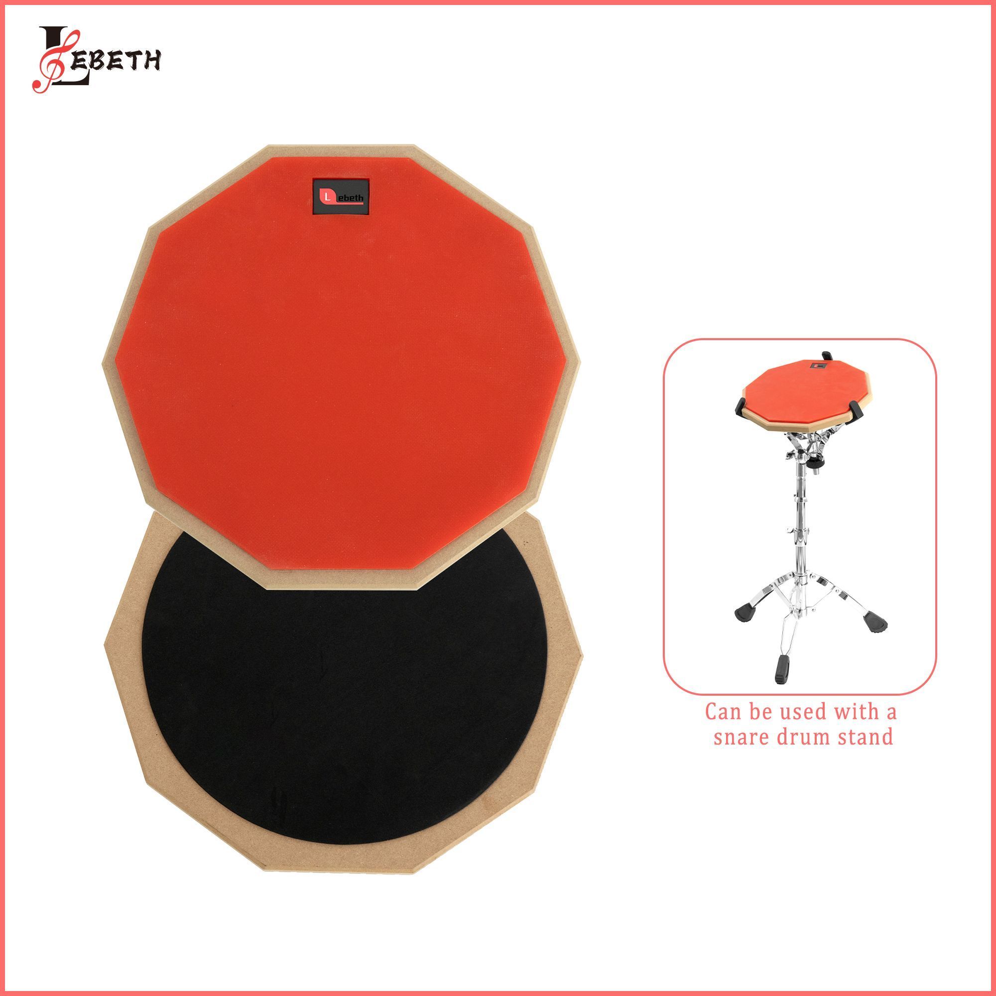 YG041-12 Factory Price Environmental Silicone Drum Mat Less Noise Silica Gel Drum Practice Pad For Drum Playing