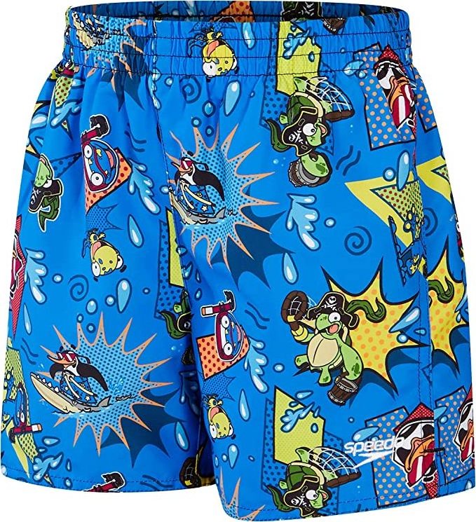 summer Kids Colorful Elastic Cute Cartoon Sea animal print shorts baby boys swimming trunks