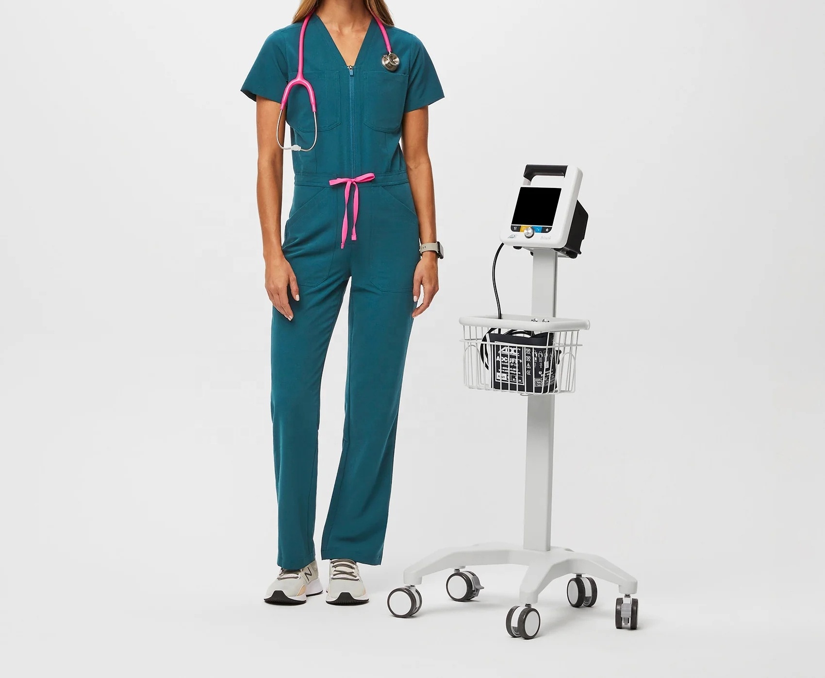 New fashion Jumpsuit hospital uniform scrubs suit hospital uniforms medical nurse uniform jogger type nurse scrub sets