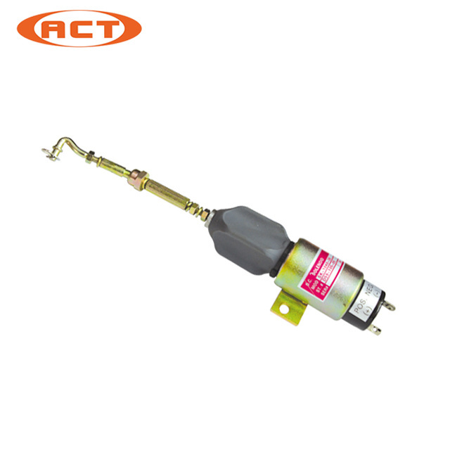 Wholesale Excavator Parts 24V Diesel Fuel Stop Solenoid D59-105-05 Shut Off Solenoid