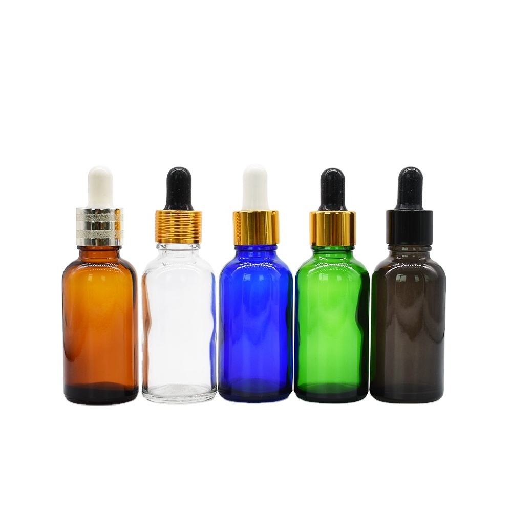 30ml Screw Cap Glass Anointing Oil Bottles for Essential Oil with Label