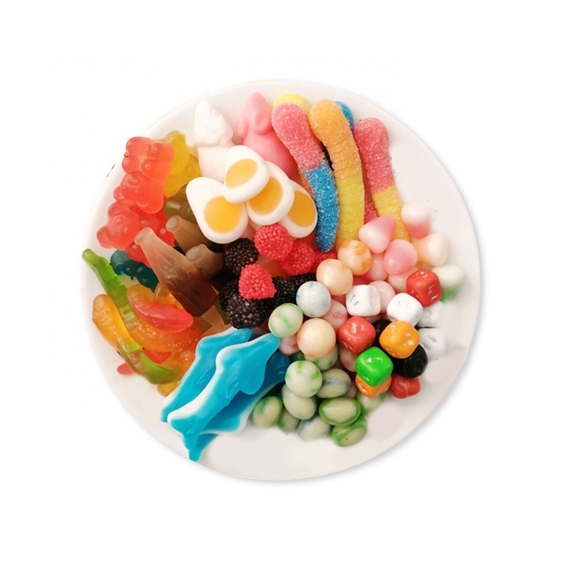 OEM/ODM Factory Wholesale Gummi Sweets Sour Halal Assorted Candies Fruit Snacks Lollies Gummy Candy Jelly Gummy Candy