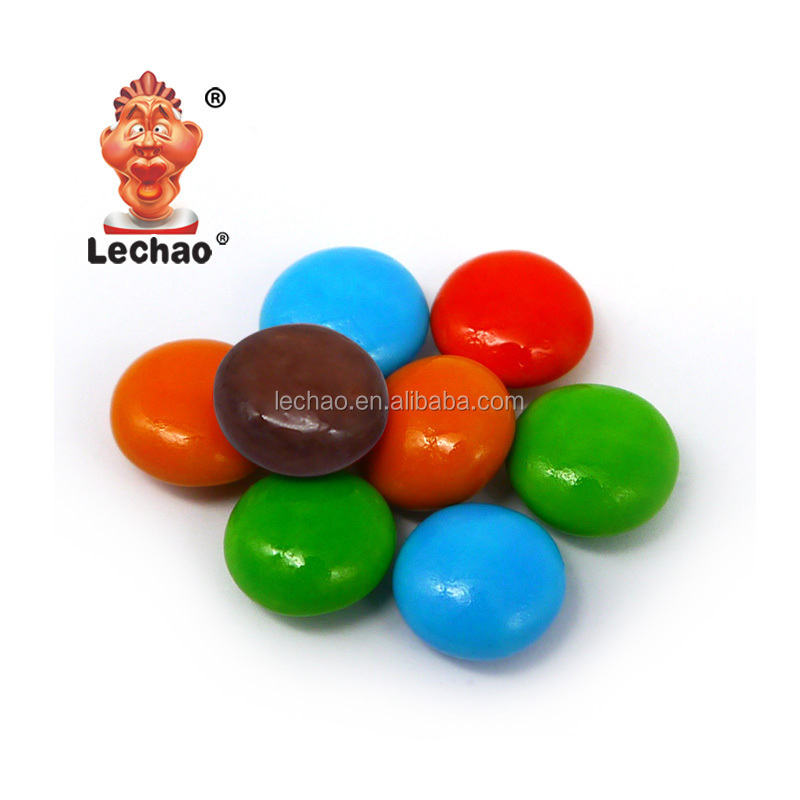 Halal Colorful Milk Chocolate Bean Bulk Wholesale Chocolate Snacks Confectionery Custom Chocolate Candy