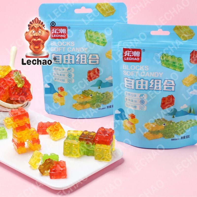 OEM/ODM Factory Wholesale Gummi Sweets Sour Halal Assorted Candies Fruit Snacks Lollies Gummy Candy Jelly Gummy Candy