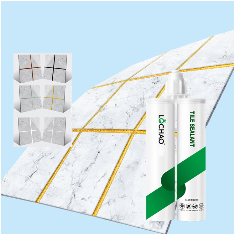 OEM waterpoof and anti-fungal tile ceramic gap joint filler epoxy resin AB adhesive for swimming pool