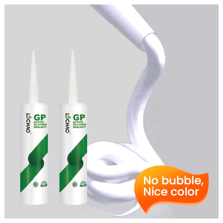 Oem  GP silicone 300ml BLack/White/Clear silicone sealant