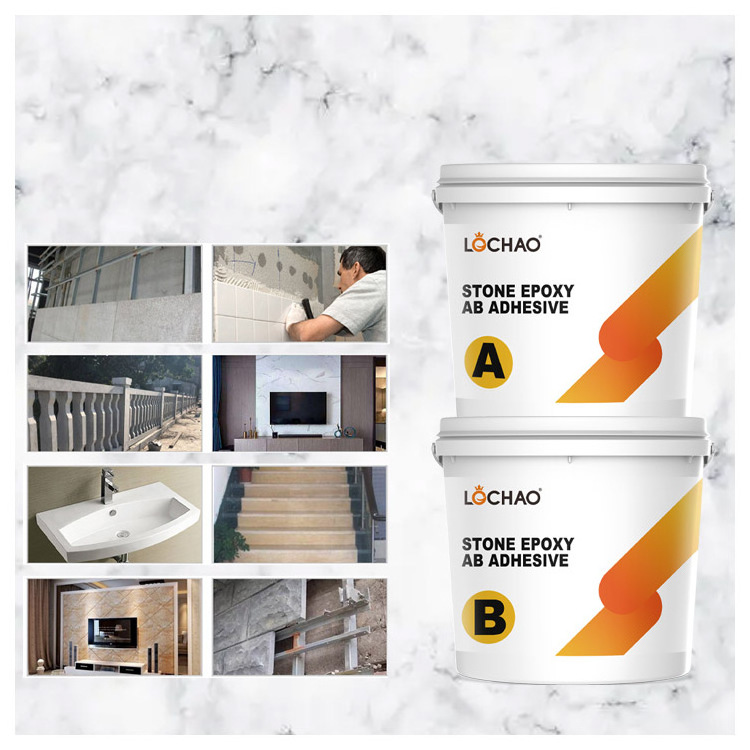 Dry hanging structural adhesive Epoxy resin AB Marble tile repair adhesive Stone bonding structural silicone sealant 20kgs