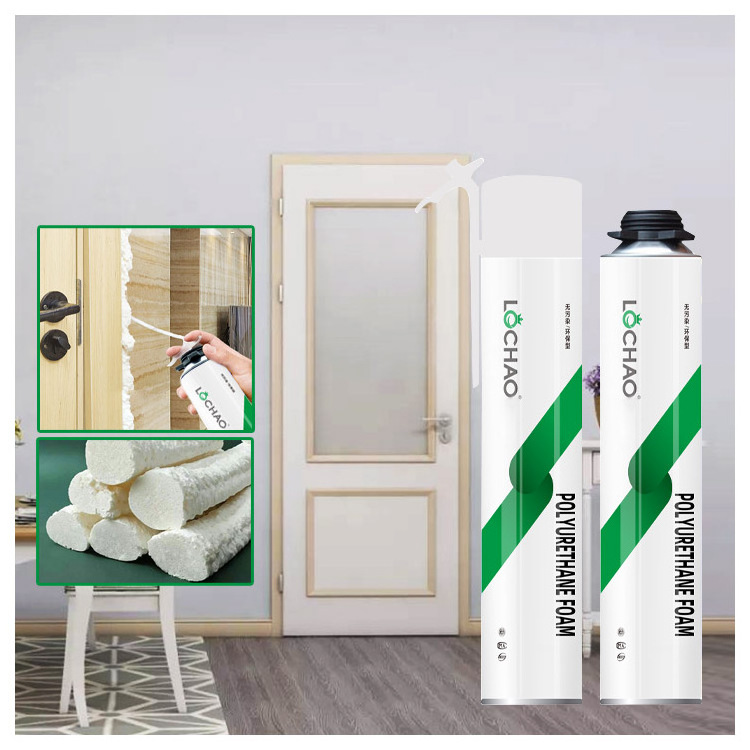 Polyurethane Spray Foam, Heat Insulation&Acoustic Spray, Self Expanding PU Foam Spray -750ml