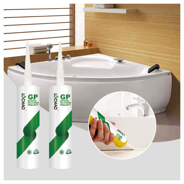 GP Silicone Caulk - 100% Waterproof Silicone Sealant, 7X Stronger Adhesion, Shrink & Crack Proof