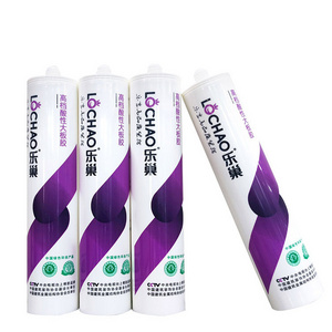 Good Weather Resistance Odorless Gp Silicon 300ml Transparent Acetic Gp Silicone Sealant waterproof silicone sealant for glass