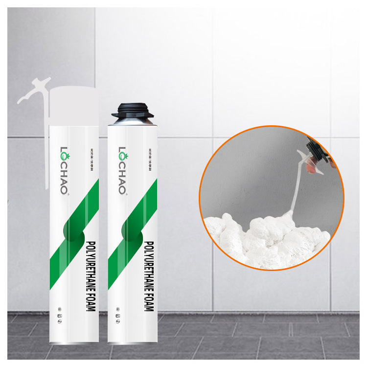 Fast Drying PU Spray Foam industrial high density door frame filling polyurethane foam for Door And Window Frames