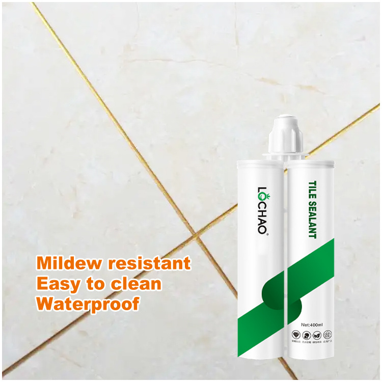 OEM waterpoof and anti-fungal tile ceramic gap joint filler epoxy resin AB adhesive for swimming pool