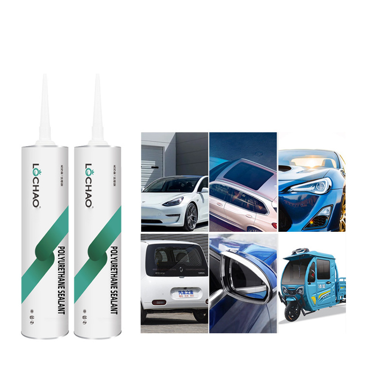 One Component Auto Bus Car Side Windscreen Glass Bonding  Polyurethane Adhesive Black Spray Sealant