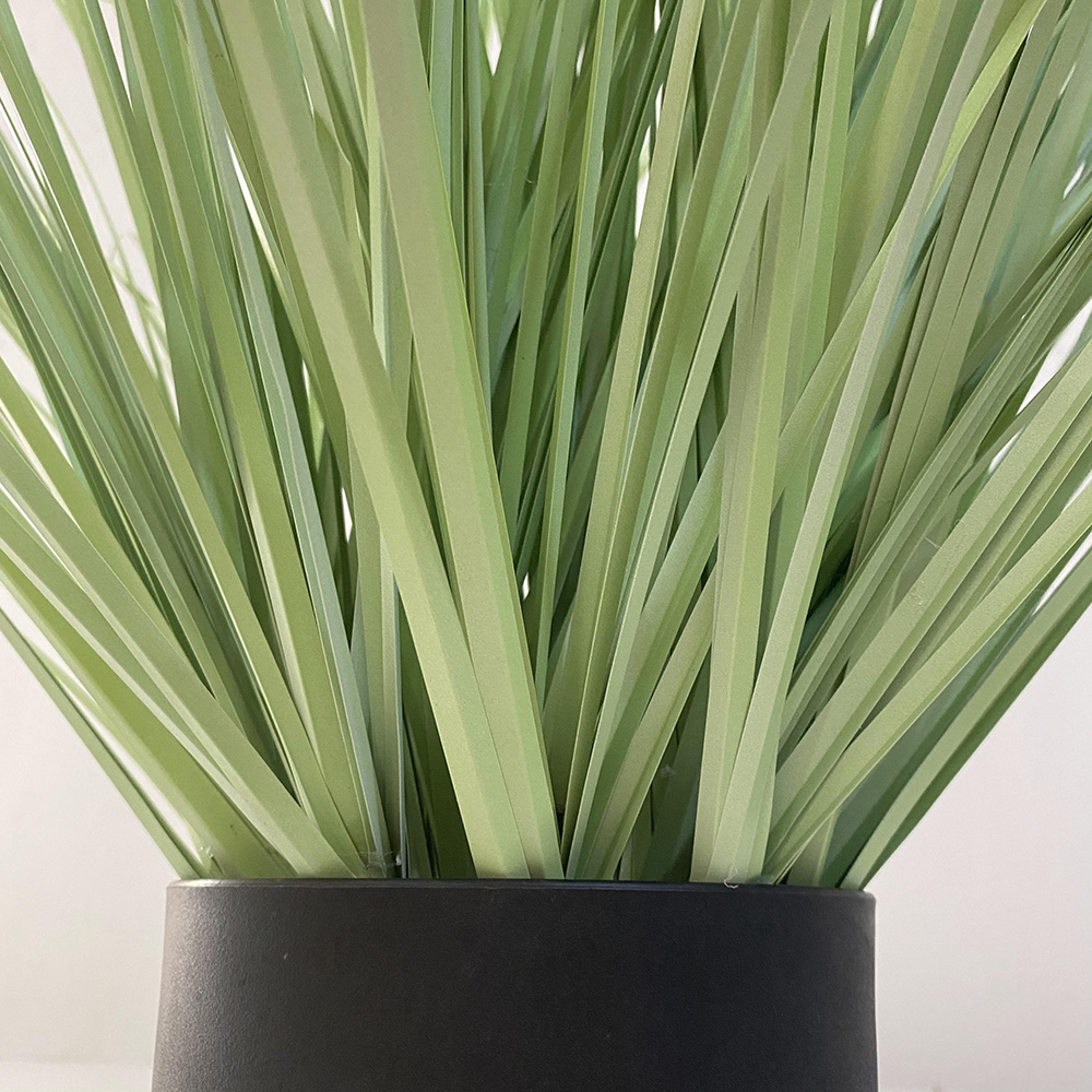 Greenery Faux Shrubs Plant Wheat Grass Pot Indoor Outdoor Home Ornament Decoration Artificial Potted Onion Grass