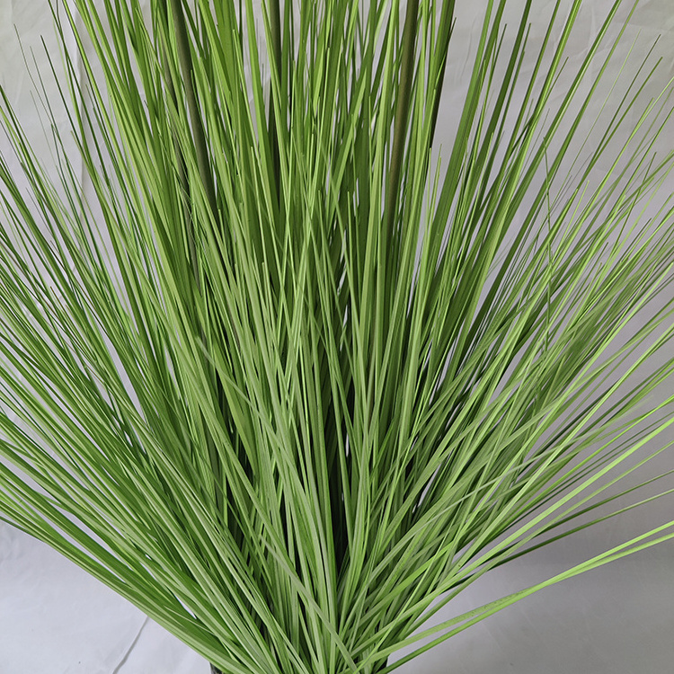 Factory Price 90 cm Plastic Indoor Decoration Artificial Dandelion Flower Tall Onion Grass For Bonsai Artificial