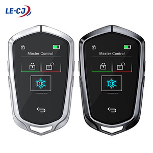 New Universal C-adillac Car LCD Key Newly Upgraded Intelligent LCD Remote Control Keyless Comfort Entry