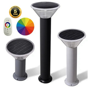 China Solar Garden LED Lamp with Remote Sensor Wall Lights Powered by Solar Panel and Battery Outdoor Indoor Use