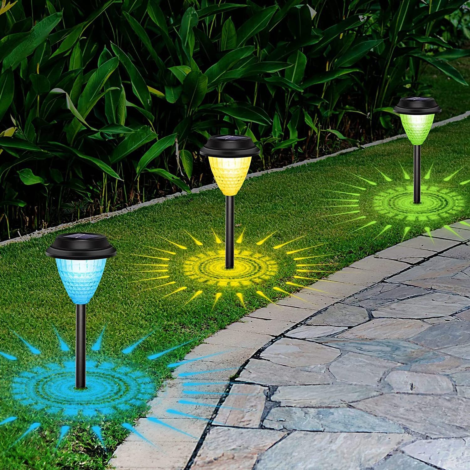 15W Solar LED Garden Light Garden and Solar Lampujalan Premium Outdoor Lighting with Sensor IP65 ABS Body for Home 90 125 270