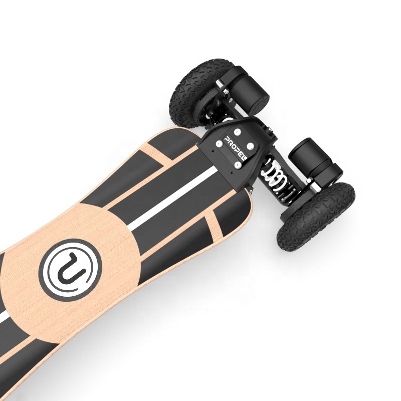 carbon fibre electric mountain board off road tires electric mountainboard all terrain electric skateboard